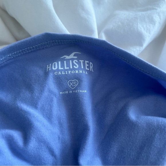 NWT Women’s XS Hollister Periwinkle Halter Top - Picture 2 of 6